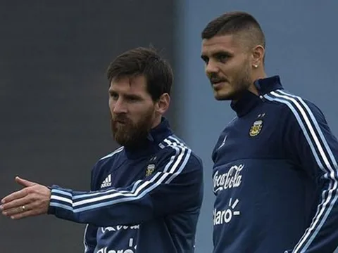 Messi lập phe cánh, loại Icardi khỏi tuyển Argentina