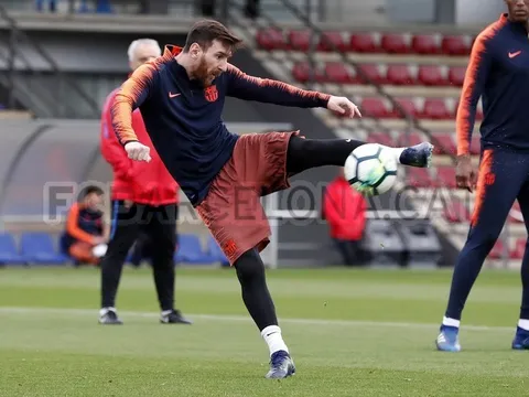 Messi "luyện công" quyết tâm đốt lưới Celta Vigo