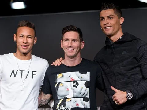 Messi, Ronaldo, Neymar 'phiên bản lỗi' xuất hiện cùng nhau
