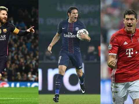 Messi và những chân sút tốt nhất Champions League mùa này