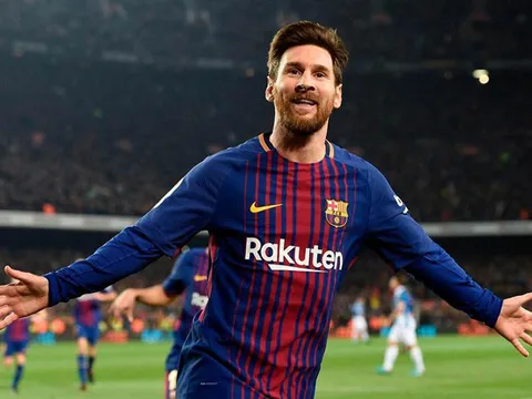 Messi vượt Salah ở cuộc đua giày vàng châu Âu