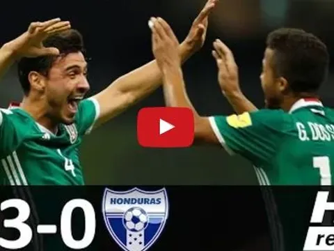 Highlights: Mexico 3-0 Honduras (vòng loại World Cup)