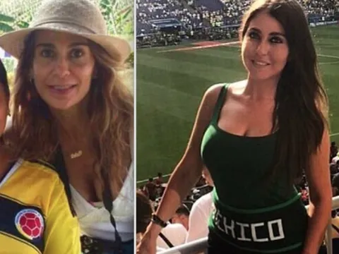 Bắt gặp vợ và tình nhân của HLV Mexico tại World Cup 2018