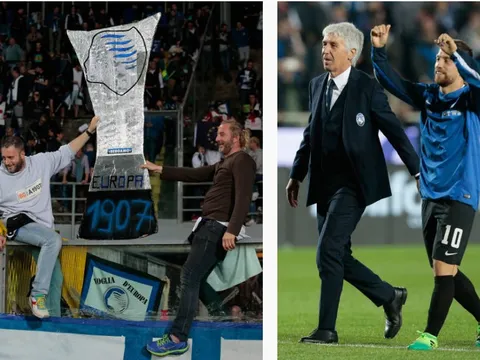 Milan tiếp tục rơi tự do, Atalanta chính thức dự Europa League