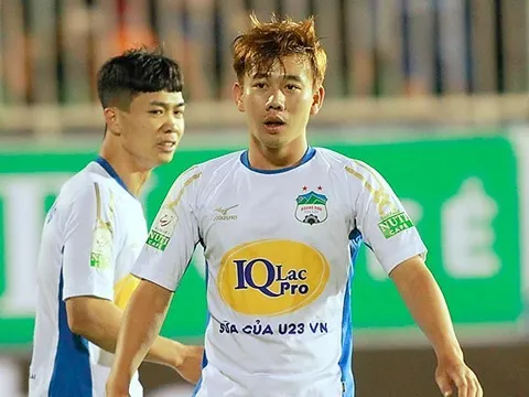 Công Phượng, Minh Vương "nổ súng" HAGL đánh bại SHB Đà Nẵng 2-0