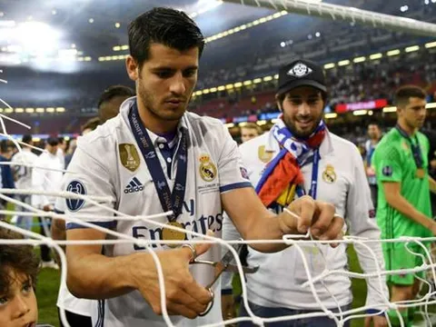 Morata được chào đón nồng nhiệt dù chưa đến Man Utd