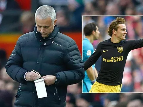 Mourinho không nhúng tay vào vụ Griezmann