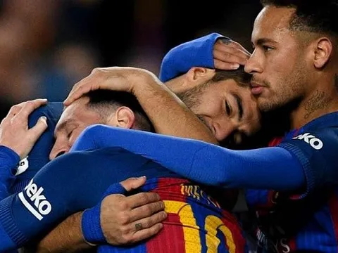 MSN lần thứ 3 cán mốc 100 bàn, người Barca vẫn chưa thể cười