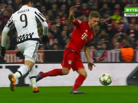 Mục tiêu của M.U, Morata từng khiến hàng thủ Bayern sấp mặt