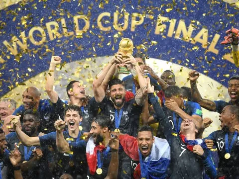 Nã 4 bàn vào lưới Croatia, Pháp vô địch World Cup lần thứ 2 sau 20 năm