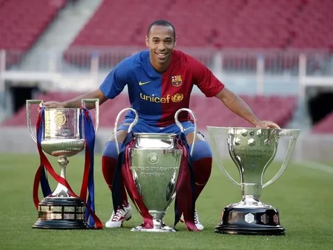 Năm tháng thăng hoa của Thierry Henry ở Barca
