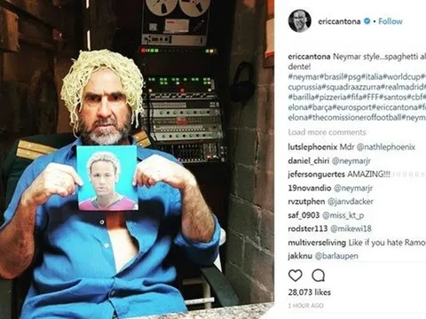 Huyền thoại MU chế nhạo kiểu tóc ‘mỳ tôm’ của Neymar