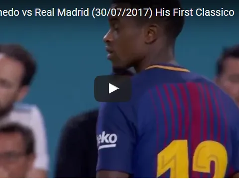 Nelson Semedo lần đầu dự Siêu kinh điển