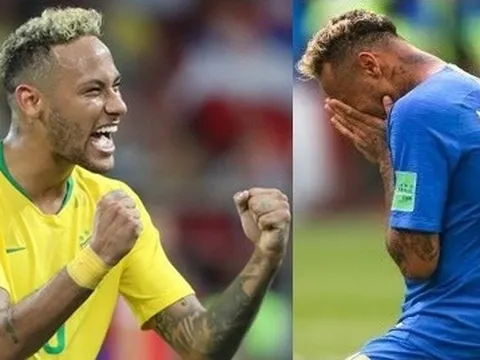 Brazil vượt ải Mexico: Neymar đáng yêu hay đáng giận?