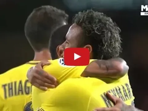 Neymar chơi quá hay trong trận ra mắt PSG