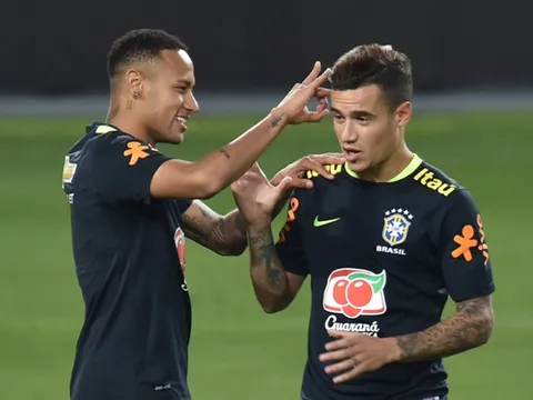 Neymar có chấn thương, Brazil vẫn còn Coutinho 'gánh team'