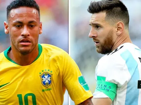 Tỏa sáng cứu Brazil nhưng Neymar vẫn 'hít khói' Messi trên mạng xã hội