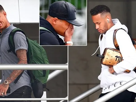 Neymar và dàn sao Brazil lầm lũi rời nước Nga