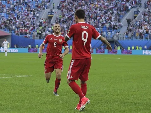 Nga thắng dễ New Zealand trận ra quân Confederations Cup 2017