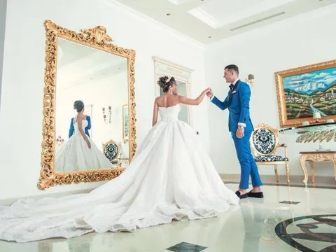 Ngắm bộ ảnh cưới đẹp ngây ngất của Xhaka