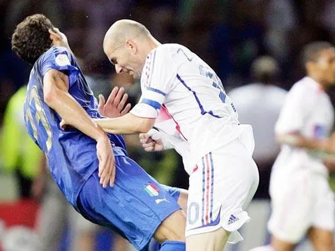 Ngày này năm xưa: Cú húc đầu tai tiếng của Zinedine Zidane