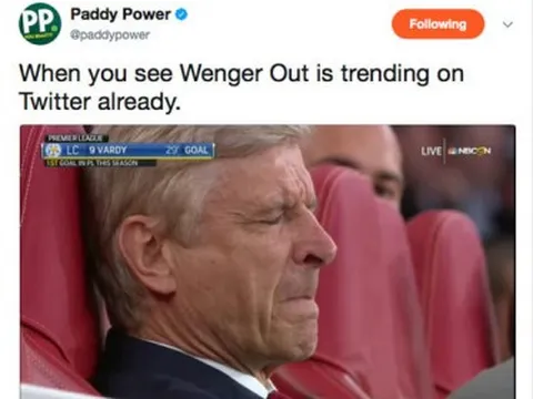 Ngay trận ra mắt, 'Wenger Out' đã làm loạn Twitter