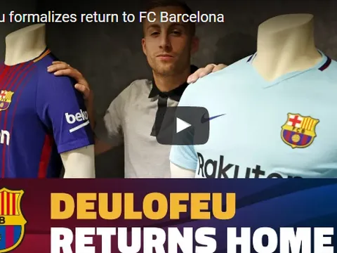 Ngày trở về Barcelona của Deulofeu
