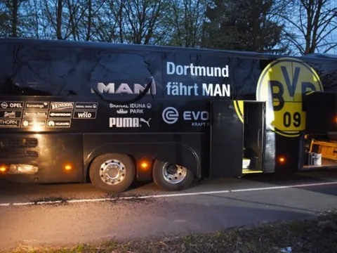 Nghi phạm vụ đánh bom xe Dortmund bị bắt