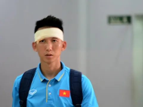 Nghiêm Xuân Tú lại chấn thương trong ngày lên ĐTVN