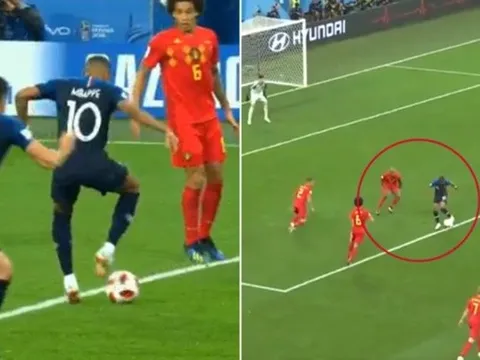 Kĩ thuật điêu luyện của Kylian Mbappe khiến 2 huyền thoại Man Utd ngả mũ