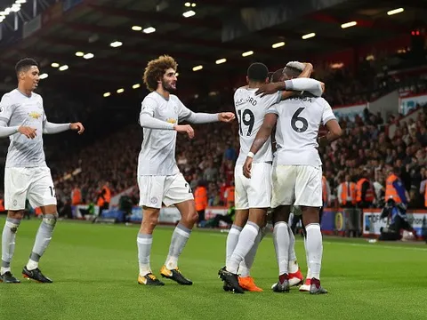 Nhẹ nhàng vượt ải Bournemouth, Man United xây chắc ngôi nhì trước sự 'dòm ngó' của Liverpool