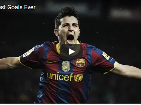 Những bàn thắng không tưởng của 'sát thủ' David Villa