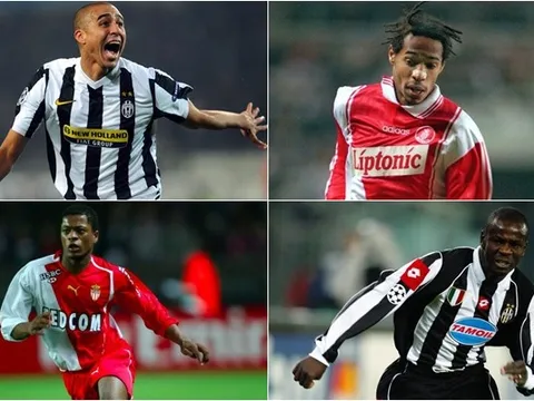 Những cầu thủ từng thi đấu cho cả Juventus và Monaco