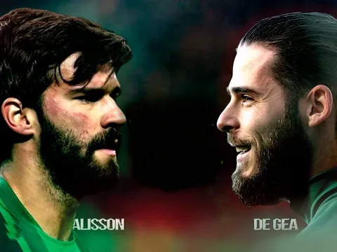 Những con số thống kê chứng minh Alisson còn xuất sắc hơn De Gea