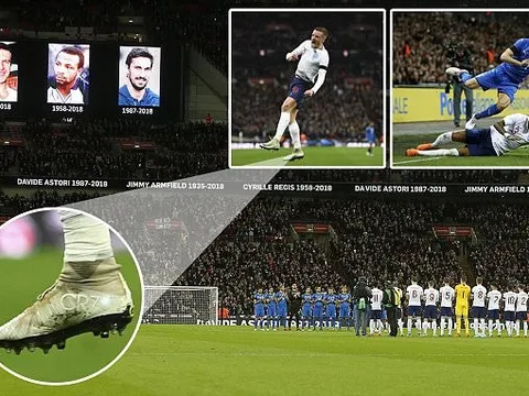 Những điều có thể bỏ lỡ trận Anh 1-1 Italia: Vardy 'cậy nhờ' Ronaldo