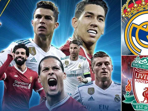 Những điều thú vị về trận chung kết giữa Liverpool - Real Madrid