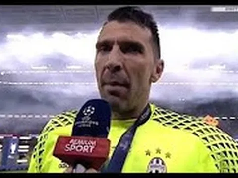 Những giọt nước mắt của Buffon tại CK Champions League