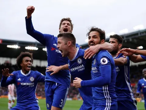 Những khoảnh khắc thú vị của cầu thủ Chelsea mùa 2016/17