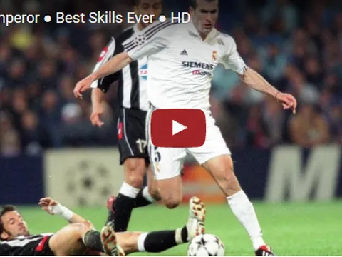 Những pha xử lý bóng tuyệt đỉnh của Zinedine Zidane