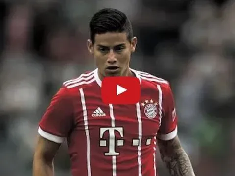 Những pha xử lý rất hay của James Rodriguez trong màu áo Bayern Munich