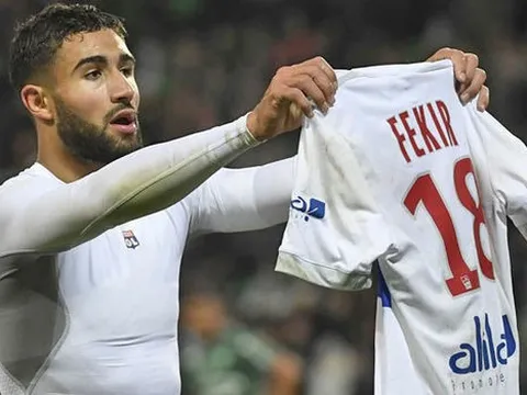 Những số áo mà Nabil Fekir có thể sử dụng tại Liverpool