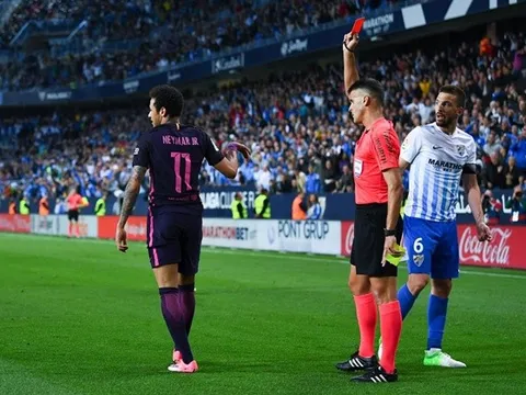 Những thẻ đỏ Neymar từng phải nhận trong sự nghiệp