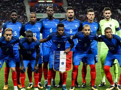 Những thông tin thú vị về nhân sự đội tuyển Pháp tại World Cup 2018