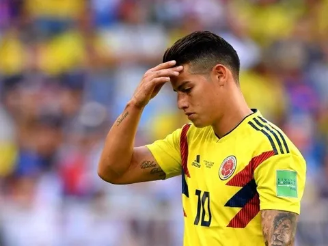 CẬP NHẬT: Tình hình chấn thương của James Rodriguez trước đại chiến Anh