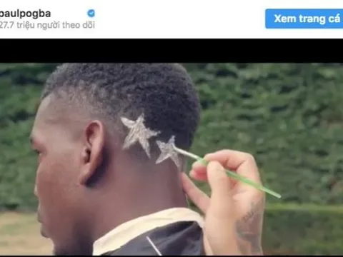 NÓNG: Pogba mượn kiểu tóc mới để khẳng định tương lai tại Man Utd?