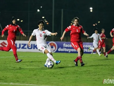 18h00 ngày 11/4, ĐT nữ Việt Nam vs ĐT nữ Myanmar: Tranh vé dự VCK Asian Cup 2018