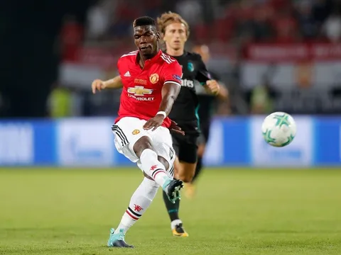Paul Pogba thể hiện nhạt nhoà trước Real Madrid