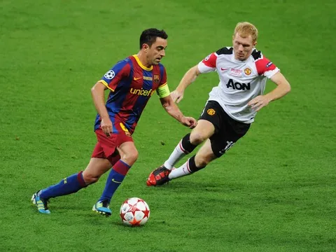 Paul Scholes và Xavi Hernandez - Những thiên tài chuyền bóng