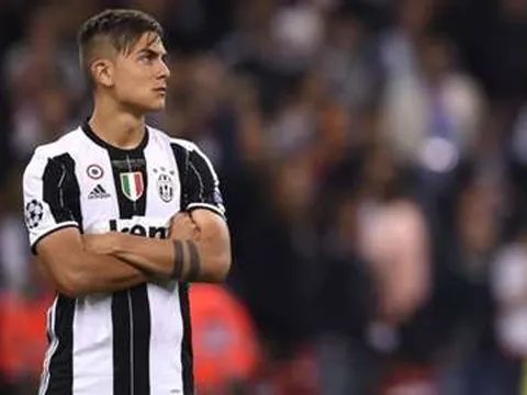 Paulo Dybala bất lực trước hàng thủ Real Madrid