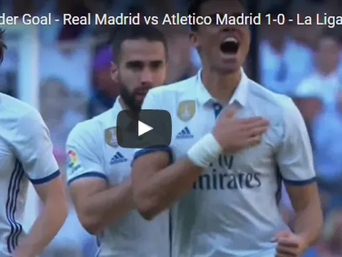 Pha đánh đầu khó tin của Pepe mở tỉ số cho Real Madrid